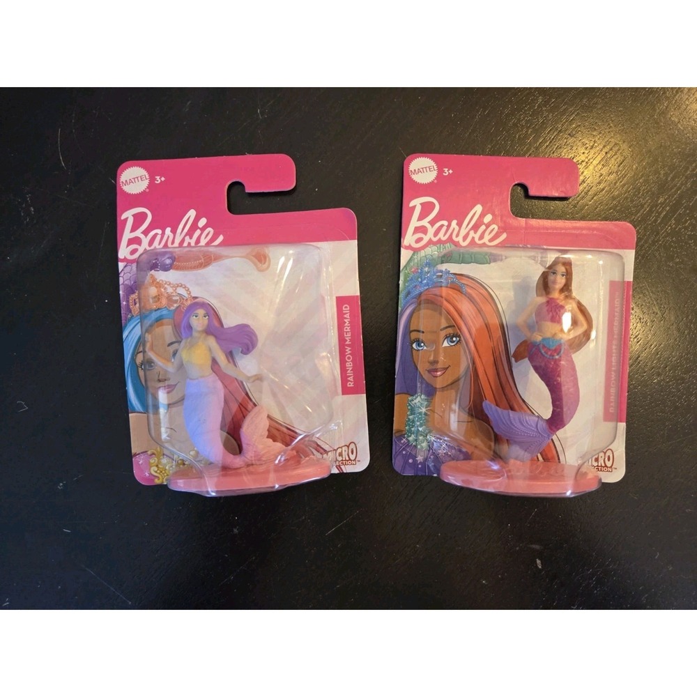 Mattel‎ Barbie Mini Mermaids - New Set Of 2